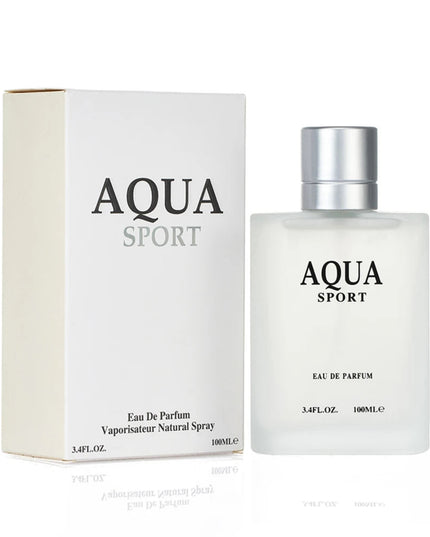 AQUA Perfume for Men EDP 100ML 3.4FL.OZ, Aquatic Aromatic Eau de Parfum, Fresh Lime Musk Ocean Fragrance Spray Men‘s Cologne