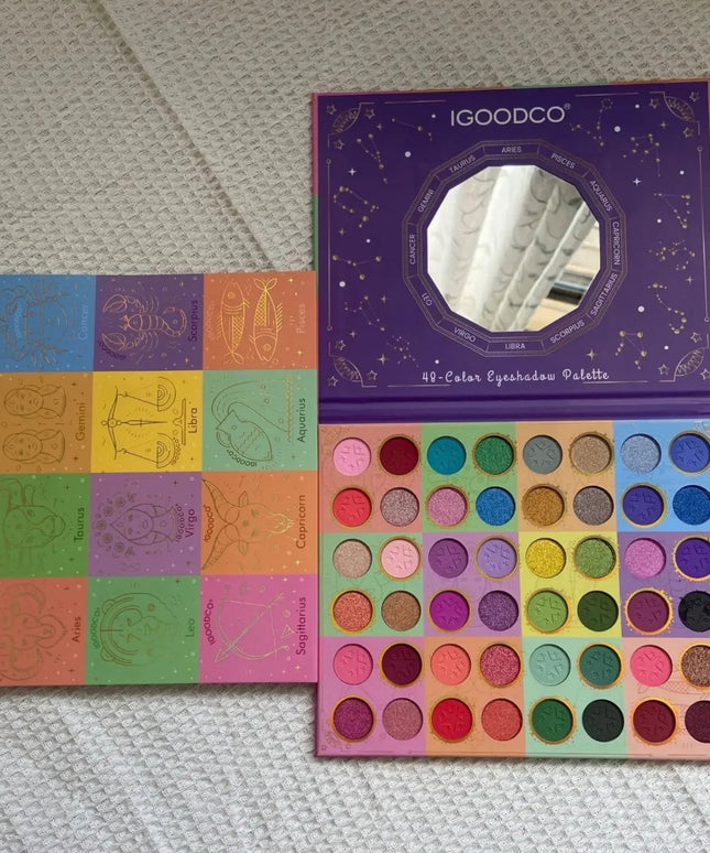 Christmas 96 Colors Eye Shadow Plate Shimmer Matte Sequin Eyeshadow Colorful Stage Ball Dedicated Neon Eyeshadow Palette Make Up
