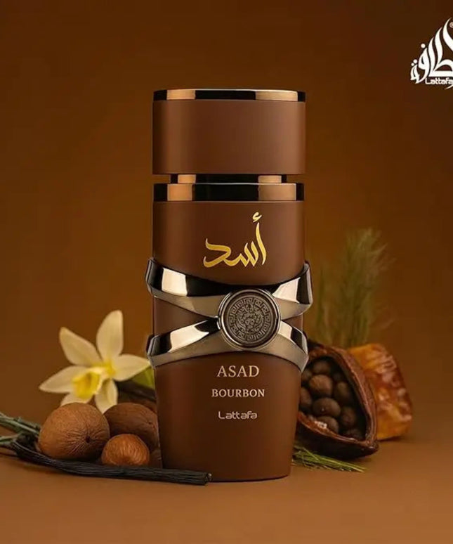 Lattafa Asad Bourbon Eau De Parfum Spray Pheromone fragrance Arabian women's perfume Pheromone cologne for man Birthday present