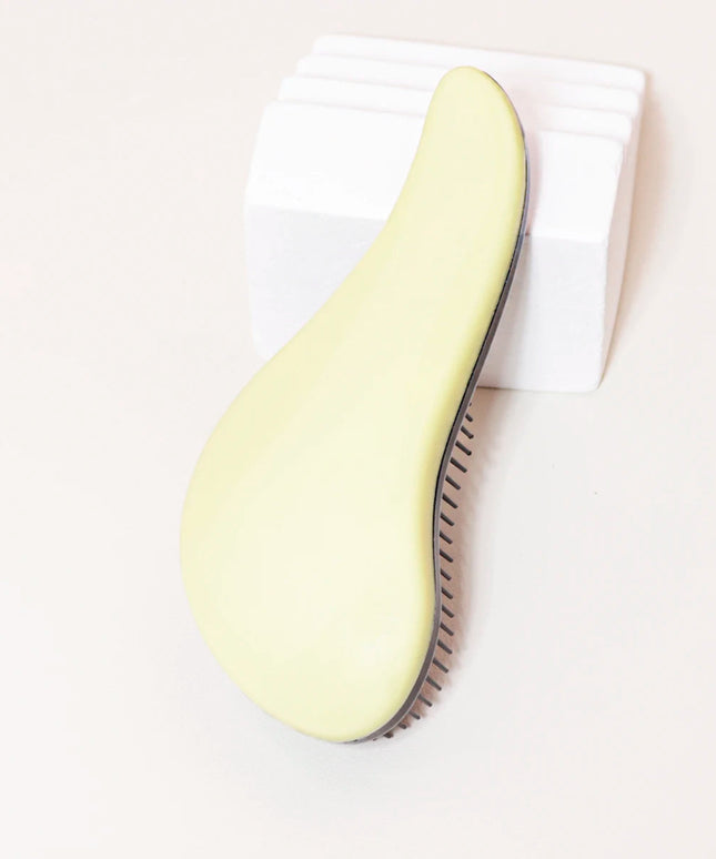 Antistatic massage brush winding shower massage brush wet hair curly brush salon hairdressing tool Special for real hair wigs