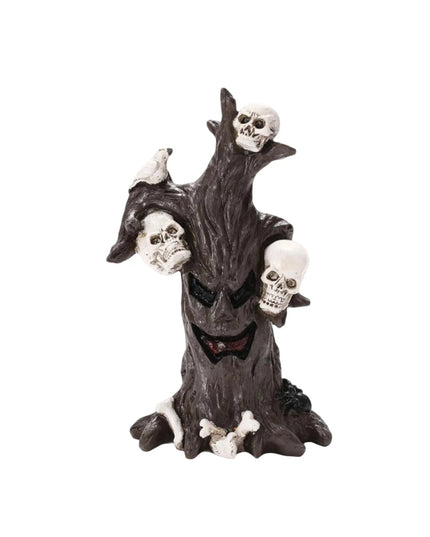 Halloween Decoration Creepy Resin Skull Heads Trunk Ornament for Desktop Party Favor and Present Display