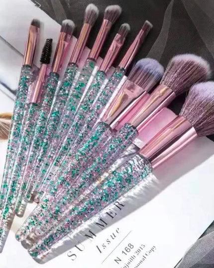 10PCS Makeup Brush Set Professional Super soft detail brush Blush Brush Foundation Concealer Eyeshadow Brush