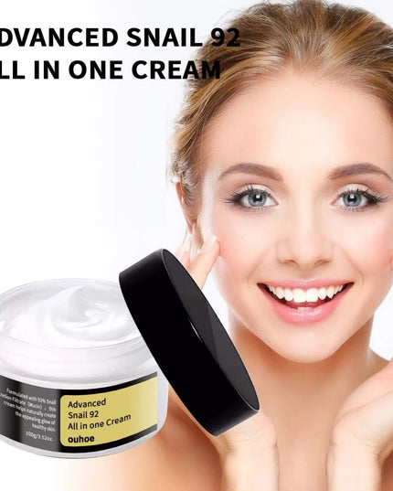 Snail Anti Aging Serum Cream Collagen Advanced Moisturizing Firming Tightening Fade Fine Lines Shrink Pores Smooth Skin Care