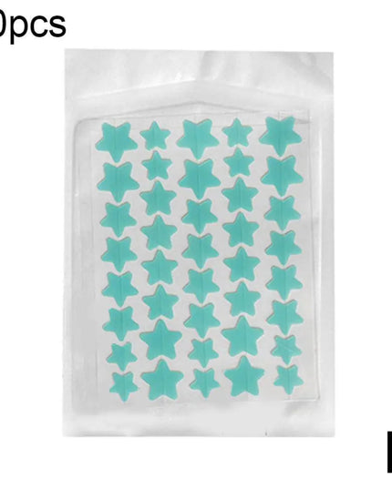 35/40Pcs Colorful Cute Star Heart Shaped Acne Treatment Sticker Invisible Acne Cover Pimple Patch Skin Care