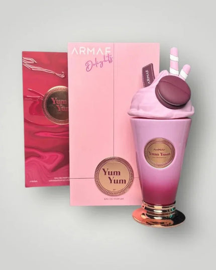 Armaf Yum Yum Eau de Parfum Spray 100ml Original Arab Perfumes Lasting Floral Fruity Fragrance Perfume Cologne for Women Makeup