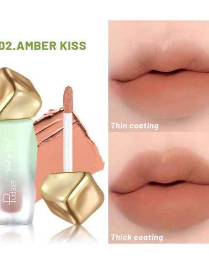 Pudaier Valentine's Day liquid lipstick does not stick to the cup lip glaze, create charming lips, Valentine's Day date