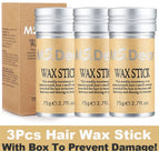 3pcs-Hair Wax Stick