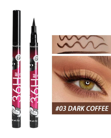 Long Lasting Quick Drying Waterproof Easy To Color Non Smudging Smooth Liquid Eyeliner