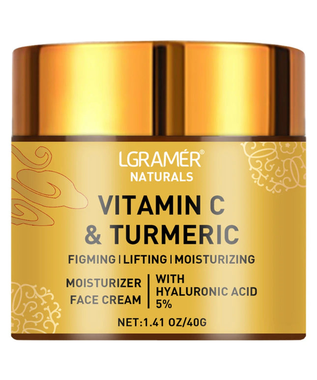 Turmeric Vitamin C Face cream Retinol Moisturizing Firming Hyaluronic Lightening Repairing Smooth Skincare Whitening Creams