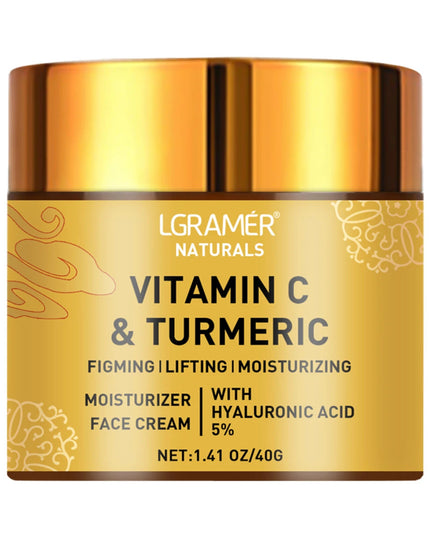 Turmeric Vitamin C Face cream Retinol Moisturizing Firming Hyaluronic Lightening Repairing Smooth Skincare Whitening Creams