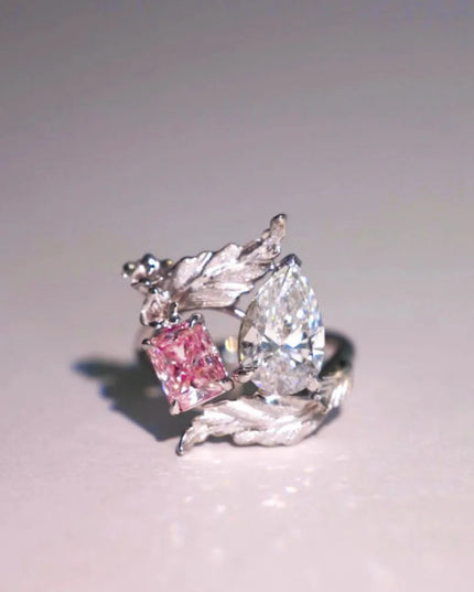 Delicate Pink Fall Leaf