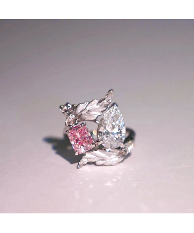 Delicate Pink Fall Leaf