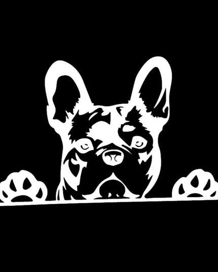 Jp French Car And Bulldog Car Stickers Cross Country Diesel Vehicle Motorcycle Accessories Decoration Car Personality Decal PVC