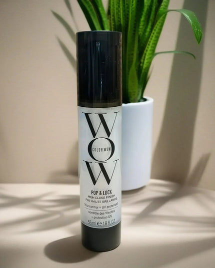 WOW Pop + Lock Anti-frizz Care Gloss Essence Cream Styling Natural And Soft Lotion 55ML
