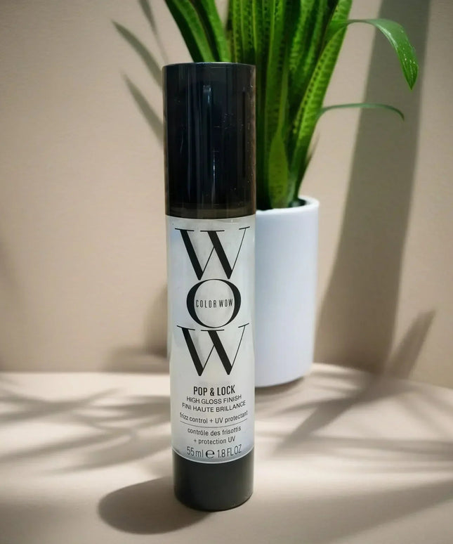 WOW Pop + Lock Anti-frizz Care Gloss Essence Cream Styling Natural And Soft Lotion 55ML