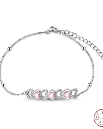Original Authentic plata de ley 925 Infinity Adjustable Bracelet For Women Hot Symphony Lucky Feather Bracelet For Gift