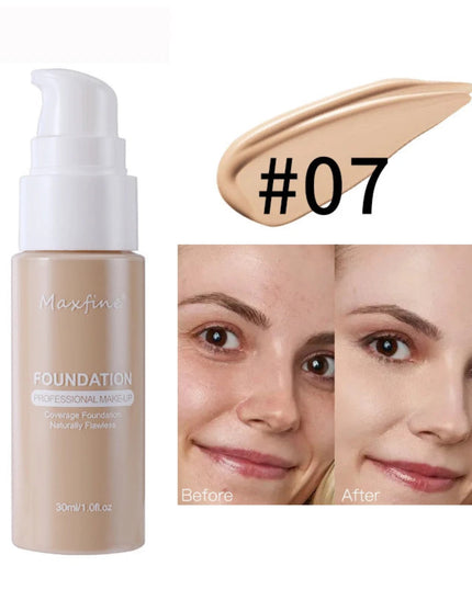 Liquid Foundation Effective Concealer Waterproof Sweat-resistant Makeup Professional Cosmetics