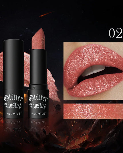 Multi Color Matte Lipstick Non Stick Flash Lasting Halloween Dark Makeup Diamond Finish Easy To Apply By MLSMILE