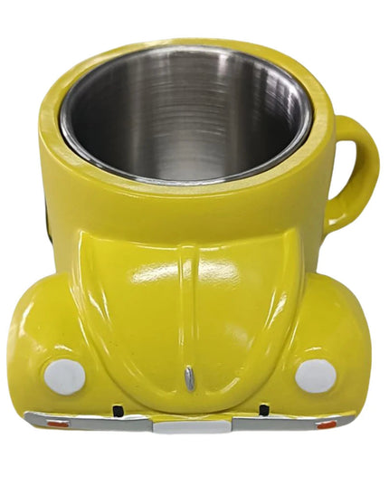 Beetle Shaped Creative Coffee Mug Heat Resist Novelty Tea Cup Large Capacity Handmade Decoration Cup for Coffee Lovers