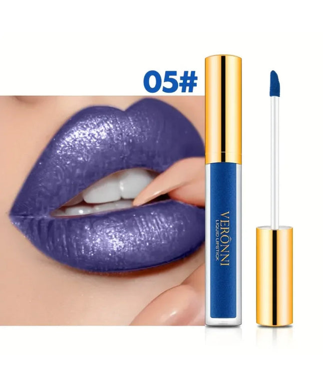 10-Shade Diamond Shine Lip Gloss High Pigment, Non Stick Cup SmudgeProof Long-Lasting for All Skin Types Glitter Liquid Lipstick