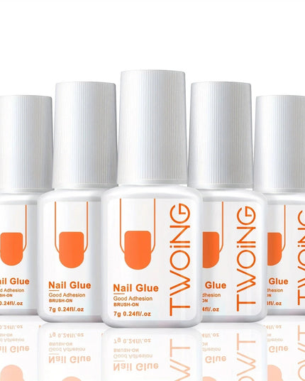 5pcs/2pcs 7g Super Strong Nail Glue For False Nail Tips, Acrylic Nails,Press OnNails,Fake Nails Art Decoration Lasting Adhesion