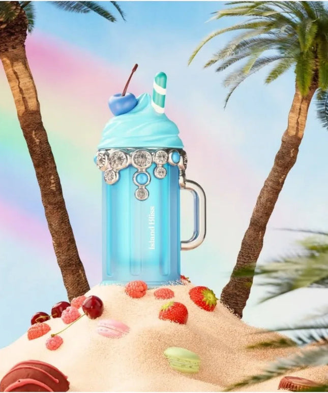 Armaf Island Bliss Eau de Parfum Spray 100ml Original Arab Perfumes Lasting Floral Fruity Senct Perfume Cologne for Women Makeup