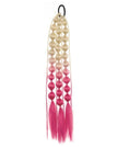 Blonde-Hot pink