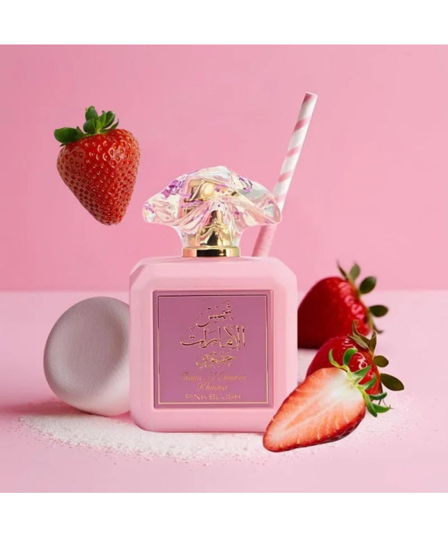 Ard Al Zaafaran Arabian Perfume Pink Blush Shams Al Emarat Khususi Blush Perfume for Women Eau De Parfum - 100 ML (3.4 OZ)