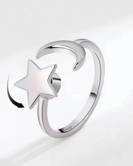 Sam Panda 925 Sterling Silver Sunflower Diamond Zircon Rotatable Ring For Women Gift Relieve Stress Ring Jewelry Wholesale