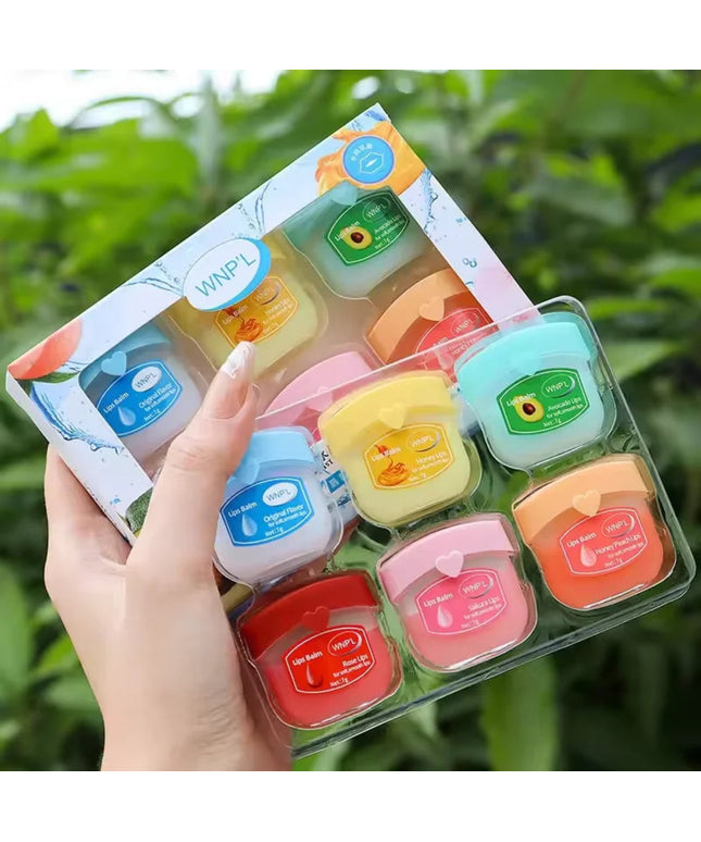 4/6/8pcs Moisturizing Lip Balm Sets Lipstick Makeup Natural Plant Base Moisturizer Lip Balm Anti-Cracking Lips Skin Care