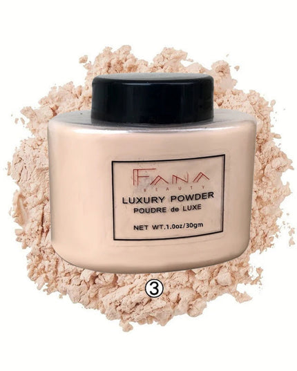 4 Color Luxury Powder for Women Face Foundation Banana Powder Bottle Loose Powder Authentic Oil-Control Beauty Make Up Art Tools