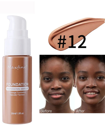 Liquid Foundation Effective Concealer Waterproof Sweat-resistant Makeup Professional Cosmetics