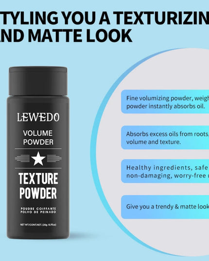 Hair Styling Powder Oil Control Hair Powder Fluffy Hair Powder Increase Hair Volume Instantly Long-Lasting Styling For Men Women