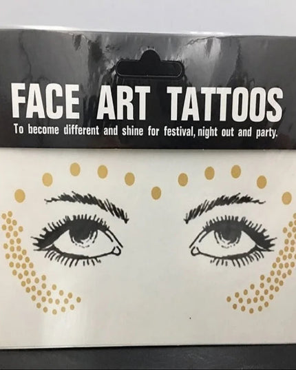New Freckles Stickers Tattoo on Face Festival Accessories Glitter Bright Face Art Tattoo Sticker Face Jewels Gemsface Decoration