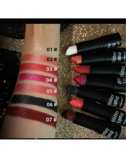 Multi Color Matte Lipstick Non Stick Flash Lasting Halloween Dark Makeup Diamond Finish Easy To Apply By MLSMILE