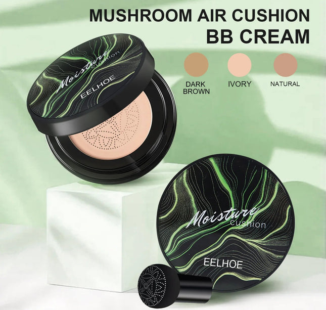 EELHOE Mushroom Head Air Cushion BB Cream Waterproof Moisturizing Face Cosmetics Brightening Makeup Base Magic Cream Foundation