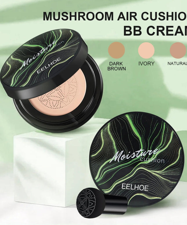EELHOE Mushroom Head Air Cushion BB Cream Waterproof Moisturizing Face Cosmetics Brightening Makeup Base Magic Cream Foundation
