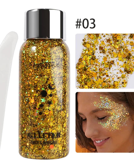 Shimmer Sparkle Body Face Glitter Parties and Makeup Art  Safe for All Skin Type Easy to Apply Long Lasting