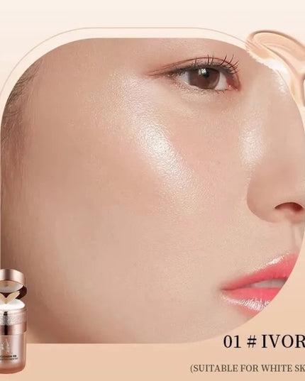 Air Cushion BB Cream Butterfly Powder Puff Moisturizing Foundation Concealer Whitening Oil-control Waterproof Makeup Cosmetics