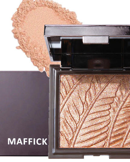 Wing highlight powder palette flashes brightens and clear powder face brightens three-dimensional makeup bronze g
