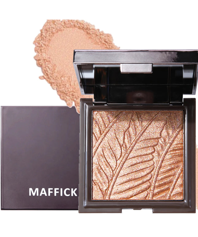 Wing highlight powder palette flashes brightens and clear powder face brightens three-dimensional makeup bronze g