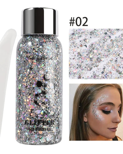 Shimmer Sparkle Body Face Glitter Parties and Makeup Art  Safe for All Skin Type Easy to Apply Long Lasting
