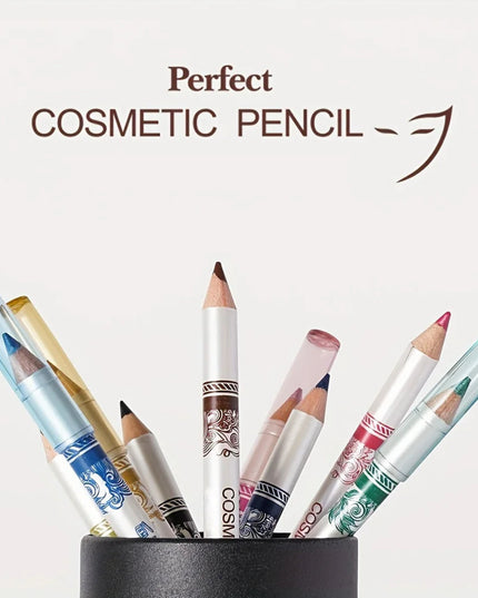 12-piece highly pigmented shiny and matte eyeliner set | No clumping, non-irritating | Suitable for parties and everyday makeup