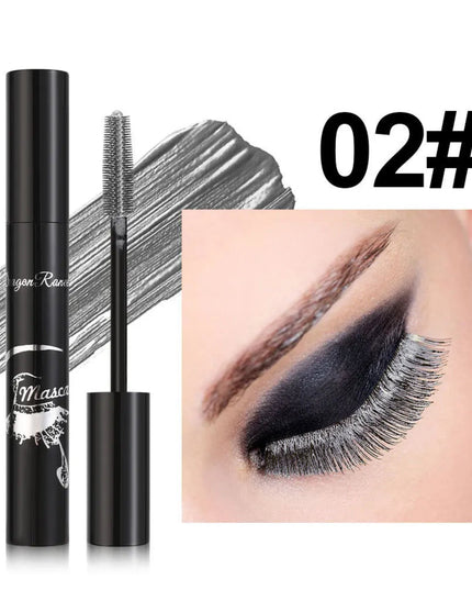 Colorful Volume Mascara Lasting Styling Waterproof Quick Dry Blue Purple Curling Lengthen Long Eyelash Silk Extension Cream