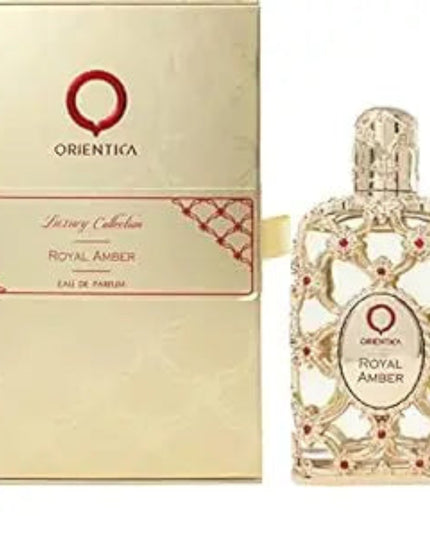Orientica Amber Rouge 80ml Eau de Parfum Spray | Luxurious Unisex Fragrance with Amber and Seaweed perfumes mujer originales