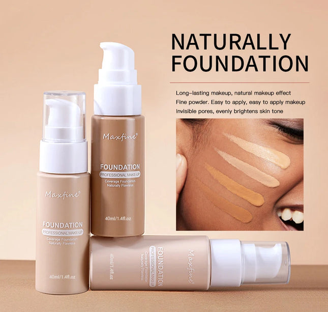 Liquid Foundation Effective Concealer Waterproof Sweat-resistant Makeup Professional Cosmetics