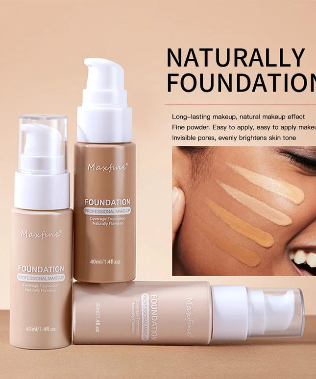Liquid Foundation Effective Concealer Waterproof Sweat-resistant Makeup Professional Cosmetics