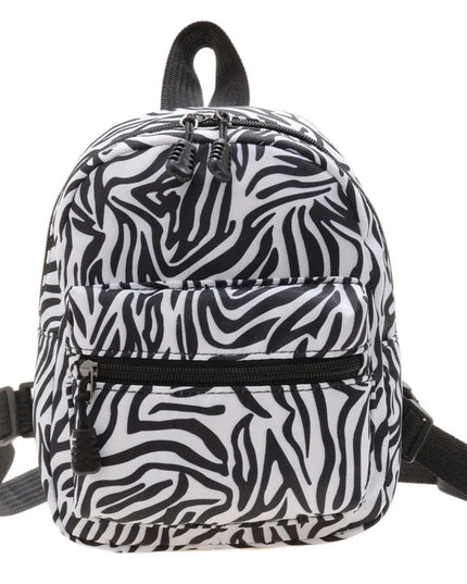 Women Mini Backpacks Nylon Female Bag Animal Printing Small Feminina Backpack School Bags For Teen Girls Knapsack Small Handbags