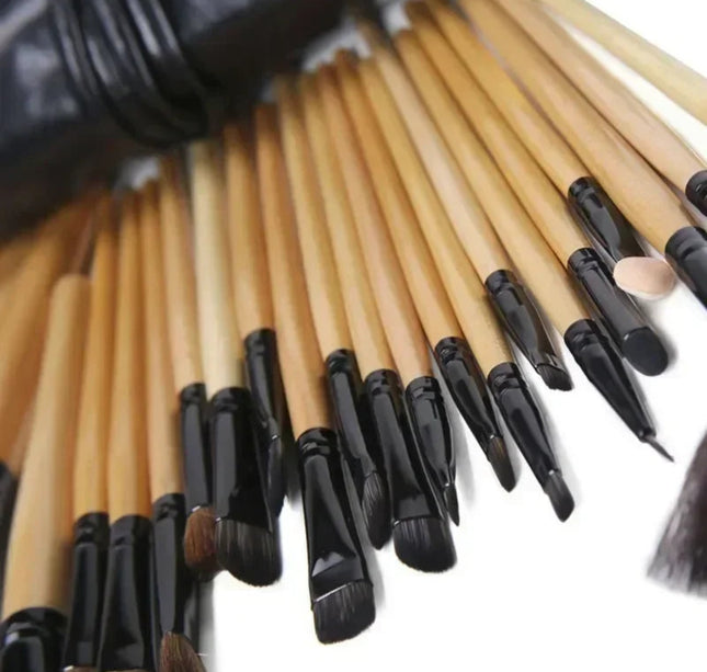 Gift Bag Of  24 pcs Makeup Brush Sets Professional Cosmetics Brushes Eyebrow Powder Foundation Shadows Pinceaux Make Up Tools