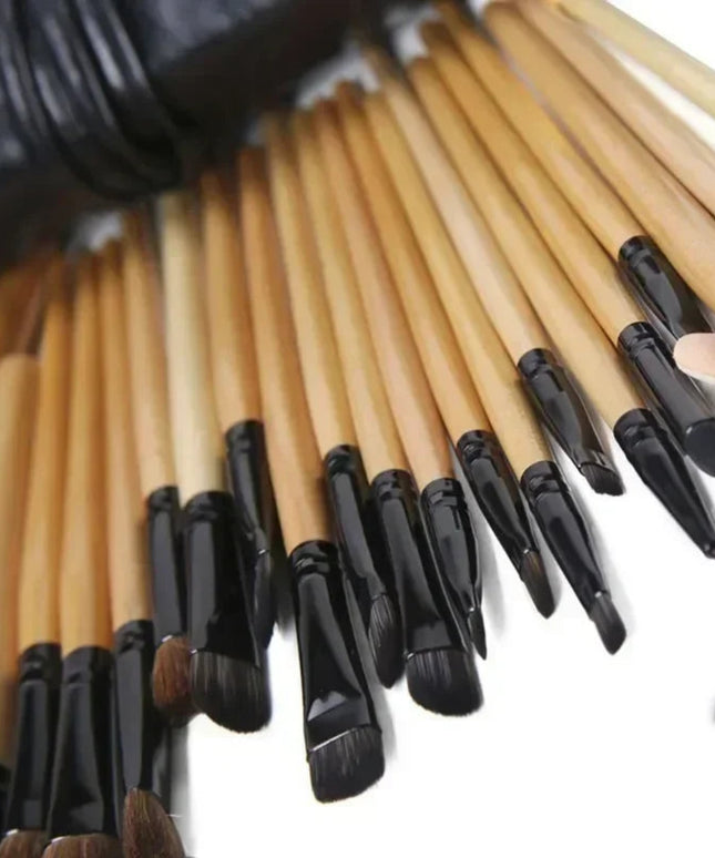 Gift Bag Of  24 pcs Makeup Brush Sets Professional Cosmetics Brushes Eyebrow Powder Foundation Shadows Pinceaux Make Up Tools